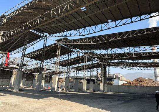 Çelik Konstrüksiyon Depo İmalat ve Montaj Projesi
